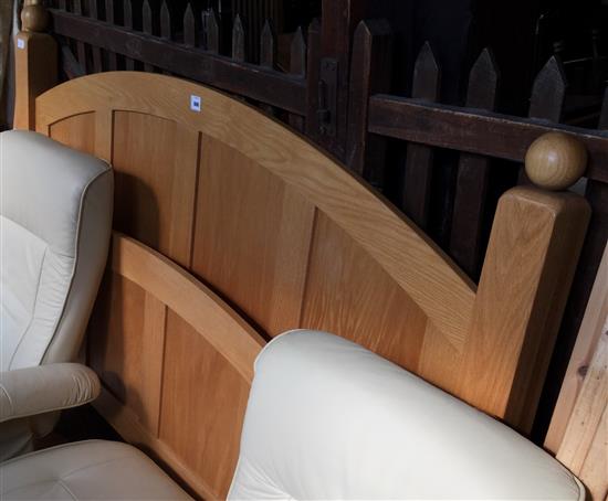 American hardwood bed